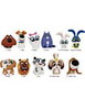 Monogram Int. La vida secreta de las mascotas Colgantes PVC 3D Series 1 Expositor (24)