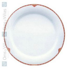 Langenthal Colorado Plato Llano 25 cm, Plato para Vajilla (Set de 6)