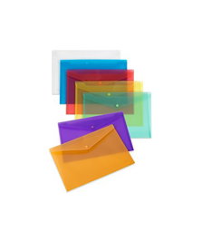 Dosier Sobre Carchivo Pp Broche A4 Transl. Amarillo (Set de 10)