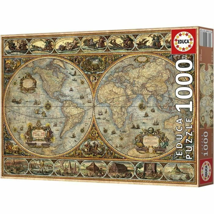 Educa Orbis Terrarum Rompecabezas de 1000 piezas Mixto