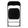 Atmosphera Silla plegable de cocina negra