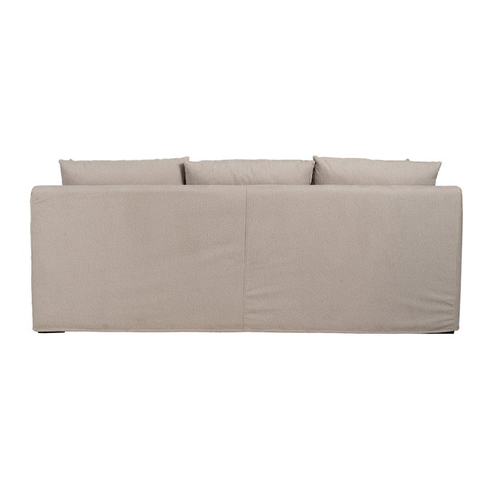 Sofá Beige Tejido Salón 245 X 102 X 100 cm