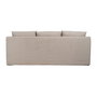 Sofá Beige Tejido Salón 245 X 102 X 100 cm