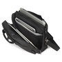DICOTA Top Traveller SEVEN Maletín Toploader para Portátil 14-16" (40.6 cm) Negro, Compartimento Tablet, Tirante Hombre, 24L, Referencia SEVEN