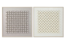 DKD Home Decor Cuadro Lienzo Abstracto Pack de 2