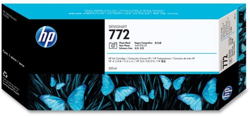 HP Cartucho de tinta 772 Negro Fotográfico 300 ml CN633A HP Cartucho de tinta 772 Negro Fotográfico 300 ml CN633A