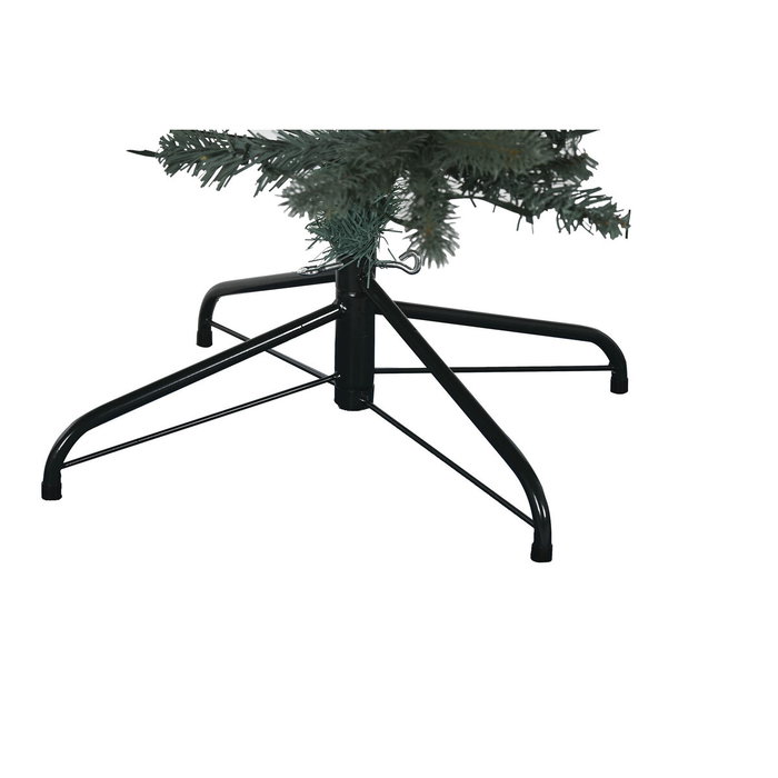 DKD Home Decor Árbol de Navidad LED 180cm con 300 Luces Multicolor y 807 Ramas Verde