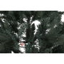 DKD Home Decor Árbol de Navidad LED 180cm con 300 Luces Multicolor y 807 Ramas Verde