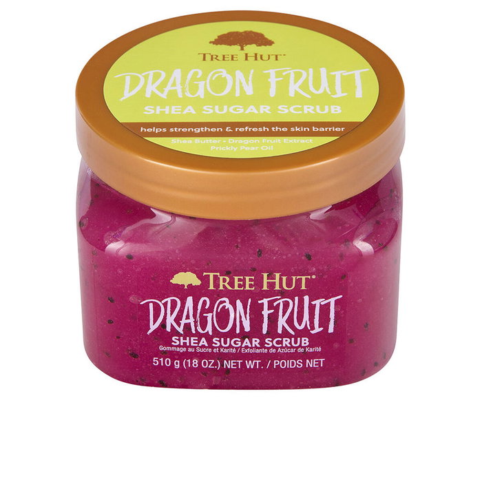 Tree Hut Exfoliante de azúcar fruta del dragón 510 gr Tree Hut Exfoliante de azúcar fruta del dragón 510 gr