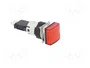 SCHNEIDER ELECTRIC Lámpara de control Harmony XB6 roja de 16mm