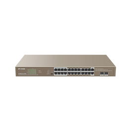 Ip - com Switch G1126P-24-410W Conmutador Ethernet No Administrado 24 Puertos PoE Gigabit + 2 SFP 410W