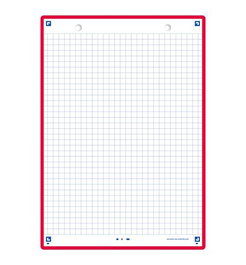 OXFORD Fichas Revision 2.0 Rojas A5 con Cuadrícula 5x5 mm