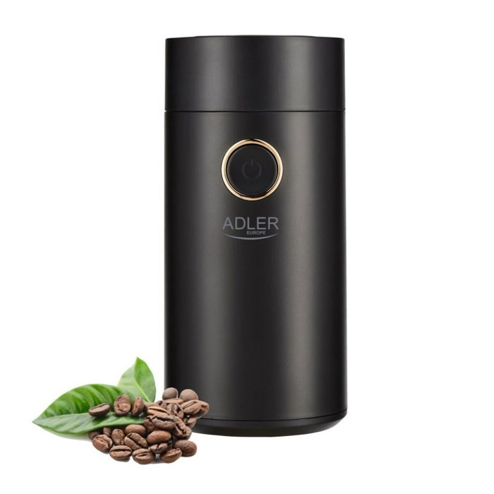 Adler Molinillo de café Ad446, negro y dorado