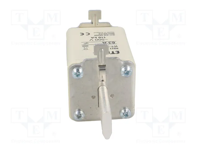 ETI POLAM Fusible NH1 de cartucho de cerámica industrial 63A 500VAC gF