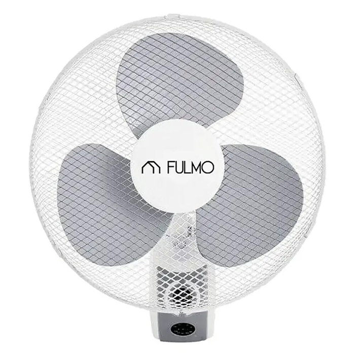 Fulmo Ventilador de Pared Bierzo Blanco 45W Ø43 cm 3 Velocidades Oscilante Fulmo Ventilador de Pared Bierzo Blanco 45W Ø43 cm 3 Velocidades Oscilante
