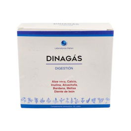 DINADIET Complemento alimenticio Digestivo 20 Viales con Inulina, Bardana, Melisa, Alcachofera, Diente de León y Calcio