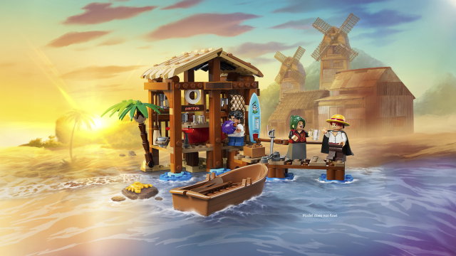 Lego ONE PIECE Cabaña del Pueblo Molino 75636 Lego ONE PIECE Cabaña del Pueblo Molino 75636