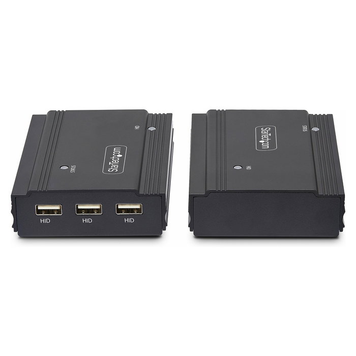 StarTech Kit Extensor KVM DisplayPort sobre Fibra Óptica Multimodo - 4K a 60Hz - Hasta 300m - con 2 Módulos SFP+ 10G Preinstalados y 3 Puertos USB HID