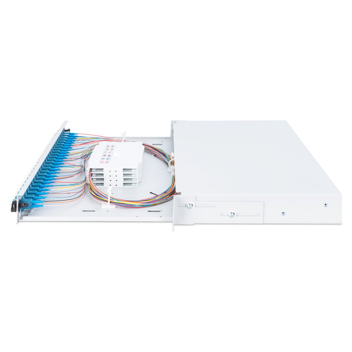 Digitus Caja de empalme de fibra óptica 1U equipada 24x LC DX OM4 Gris Digitus Caja de empalme de fibra óptica 1U equipada 24x LC DX OM4 Gris
