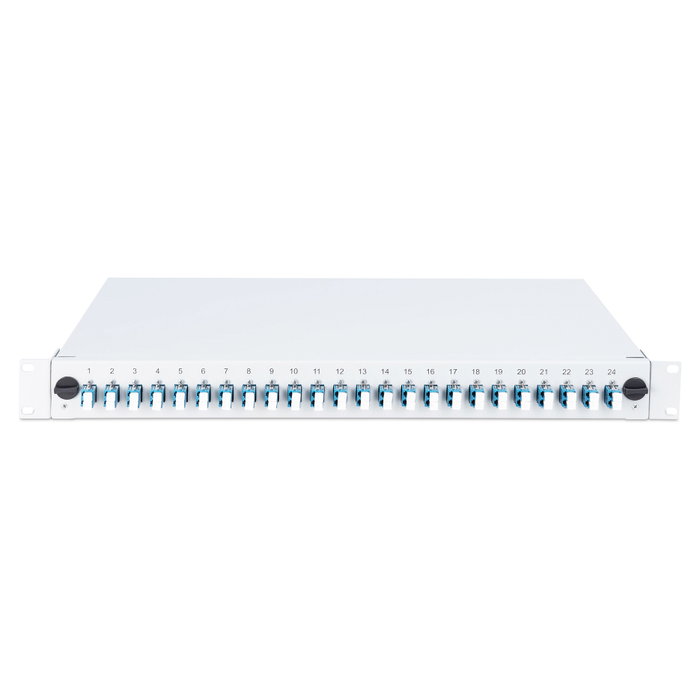 Digitus Caja de empalme de fibra óptica 1U equipada 24x LC DX OM4 Gris Digitus Caja de empalme de fibra óptica 1U equipada 24x LC DX OM4 Gris