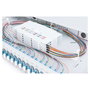 Digitus Caja de empalme de fibra óptica 1U equipada 24x LC DX OM4 Gris