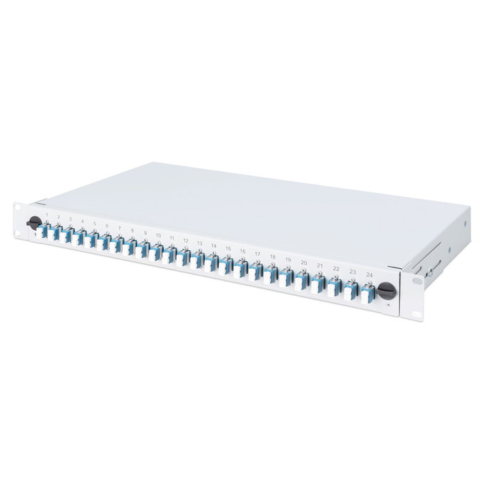 Digitus Caja de empalme de fibra óptica 1U equipada 24x LC DX OM4 Gris Digitus Caja de empalme de fibra óptica 1U equipada 24x LC DX OM4 Gris