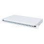 Digitus Caja de empalme de fibra óptica 1U equipada 24x LC DX OM4 Gris