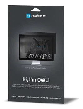NATEC NFP-2288 Filtro de Privacidad para Pantalla de Portátil 17.3 pulgadas 16:9 Negro