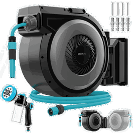 Cecotec HydroShell 200 Pro Carrete de manguera de 20m