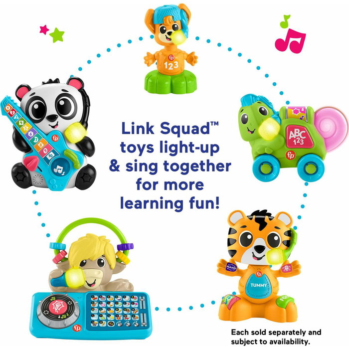 Fisher-Price Link Squad Fox Opposites Juguete musical de desarrollo