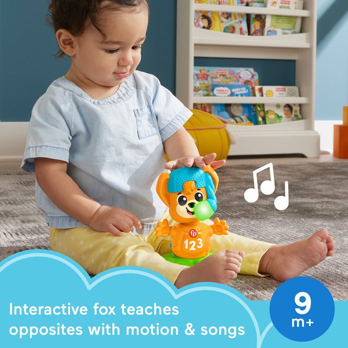 Fisher-Price Link Squad Fox Opposites Juguete musical de desarrollo