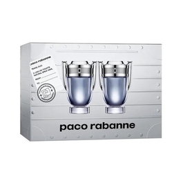 Paco Rabanne Invictus Travel Duo - Eau de Toilette Vaporizador 50 ml para Hombre - Fragancia Masculina