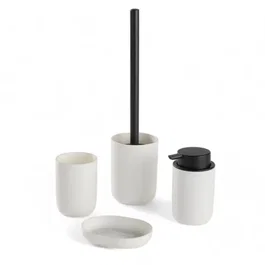 Today Juego de 4 accesorios de baño - Blanco