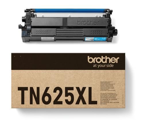 Brother TN-625XLC Tóner Cian XL