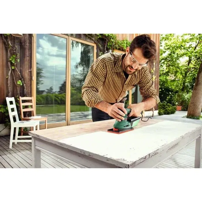 Bosch Lijadora Multifunción PSM 200 AES Microfiltro con Caja - 200W Bosch Lijadora Multifunción PSM 200 AES Microfiltro con Caja - 200W