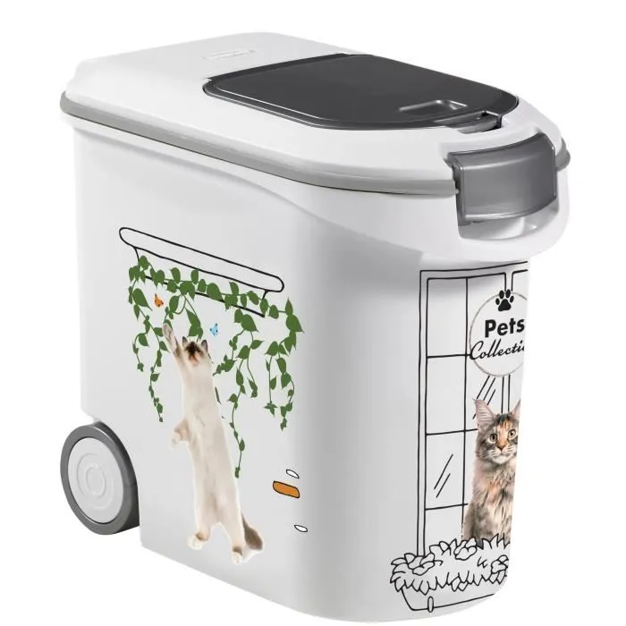 Curver Contenedor de Croquetas PETS COLLECTION para Gatos 35L/12 kg