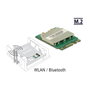 DeLOCK 95254 Módulo M.2 WLAN Wi-Fi 5 y Bluetooth 4.0