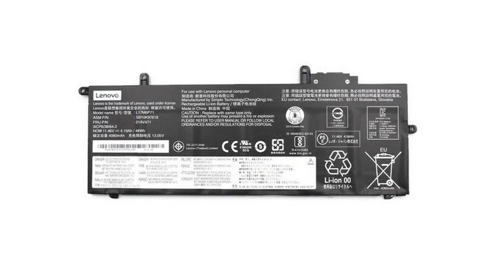 Lenovo Batería de iones de litio 48Wh para ThinkPad X280