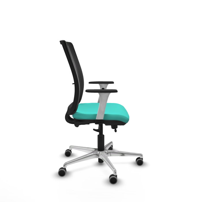 PIQUERAS Y CRESPO Silla de oficina Haches Turquesa y Negro PIQUERAS Y CRESPO Silla de oficina Haches Turquesa y Negro