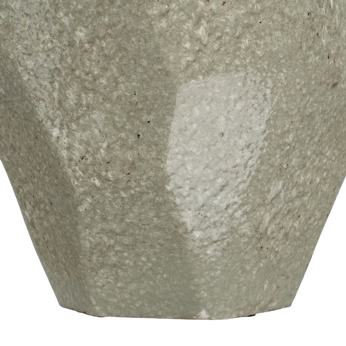 Jarrón Verde Cerámica Decoración 28 X 28 X 58 cm