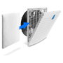 DeLOCK 67468 Ventilador industrial de pared Blanco