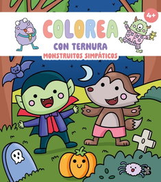 BALLON Colorea con ternura - Monstruitos simpáticos