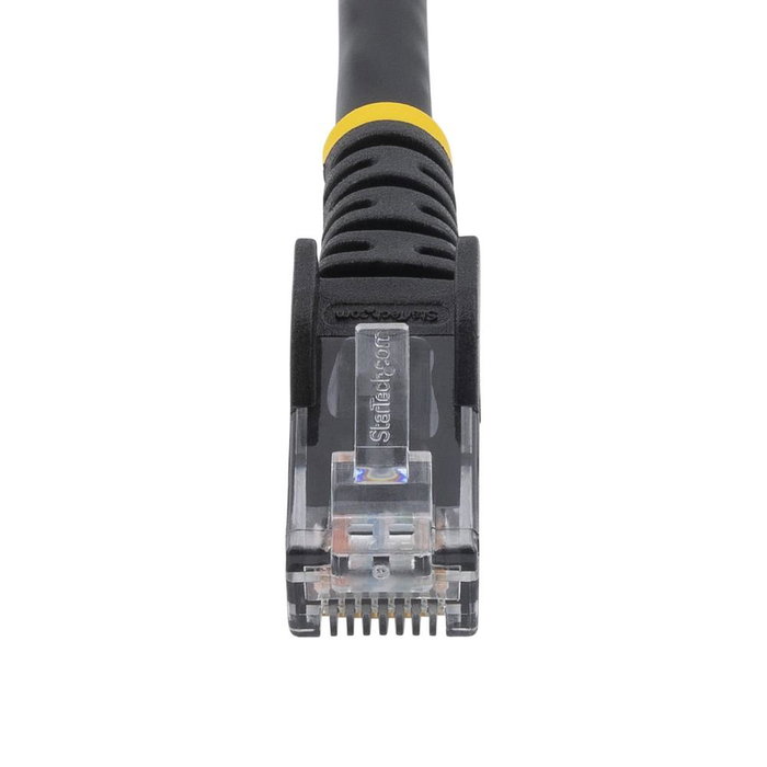 StarTech.com Cable de red CAT6 LSZH de 1m, RJ-45 Snagless, Negro