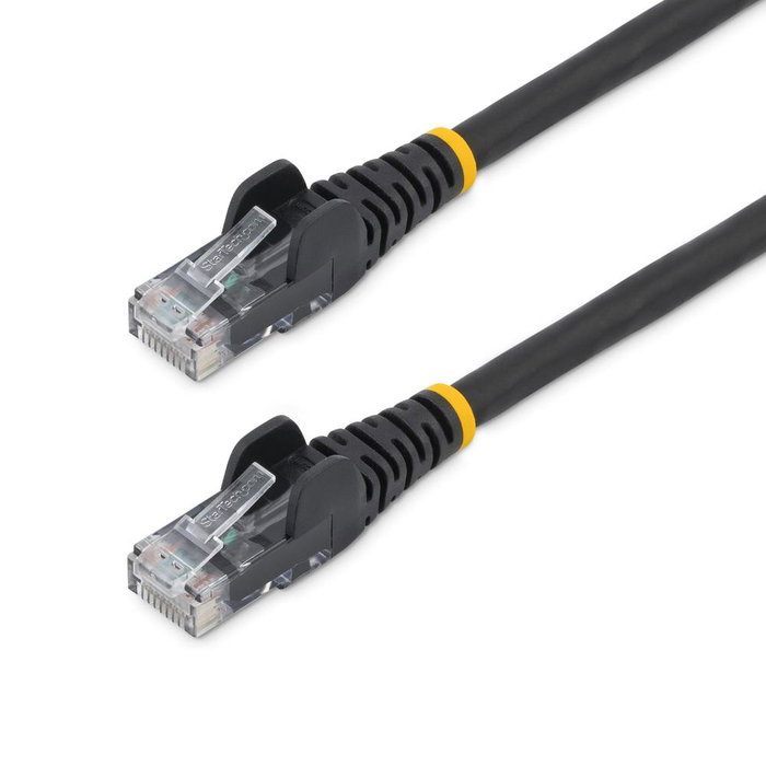 StarTech.com Cable de red CAT6 LSZH de 1m, RJ-45 Snagless, Negro