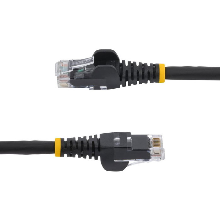 StarTech.com Cable de red CAT6 LSZH de 1m, RJ-45 Snagless, Negro