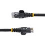StarTech.com Cable de red CAT6 LSZH de 1m, RJ-45 Snagless, Negro