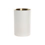 DKD Home Decor Enfriador de Botella Inox Blanco Rugoso