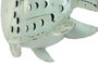 DKD Home Decor Decoración Metal Pez Azul Celeste