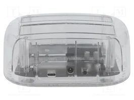 DeLOCK Estación de acoplamiento USB Type-C para 2 x SATA HDD/SSD transparente