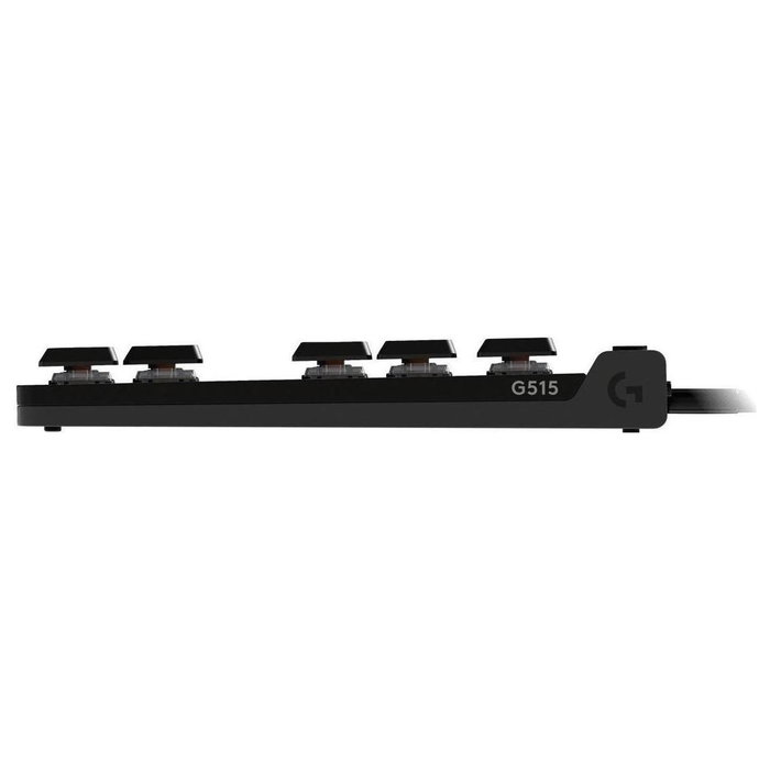 Logitech G515 TKL Teclado Mecánico Gaming Negro Distribución Polaca (QWERTY)